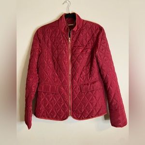 Coalition LA Jacket & Coats, Burgundy Jacket, Quilted